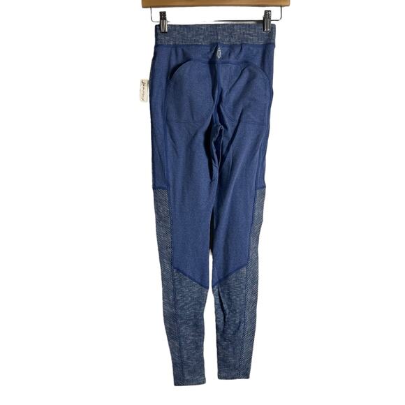Free People FP Movement Undercover Royal Blue High Waist Base Layer Leggings XS - Picture 8 of 9